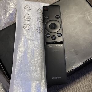Samsung Matte Black Soundbar Remote Control